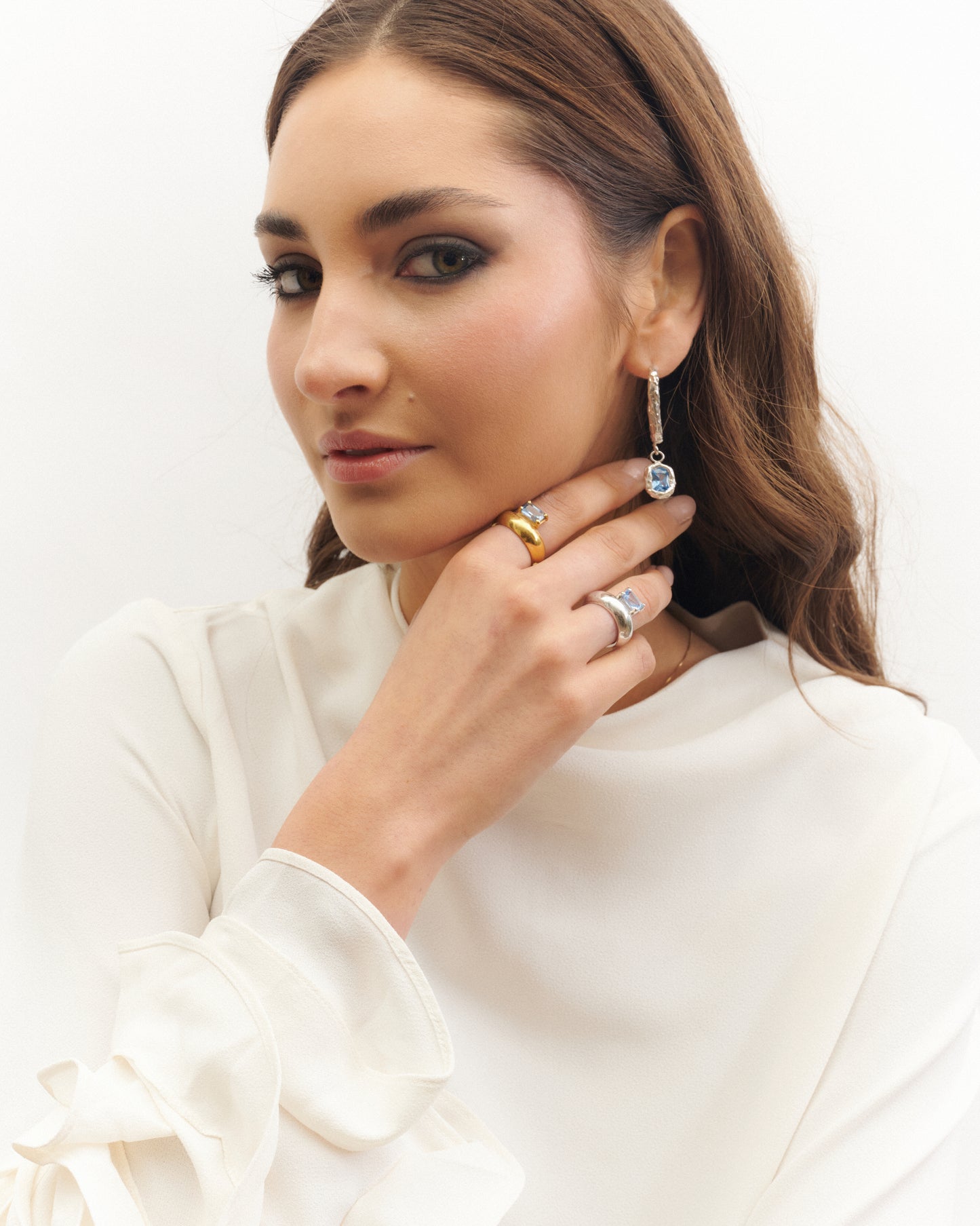 Aros Siena piedra - plata