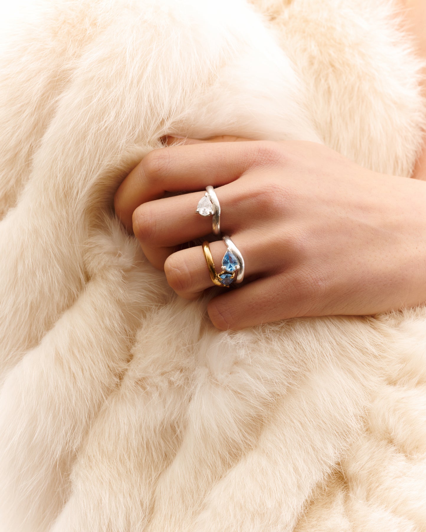 Anillo Dalí Enchapado