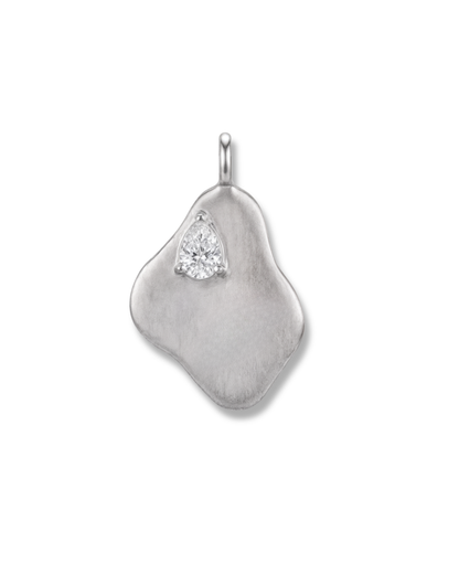 Collar Aura grabada plata 950