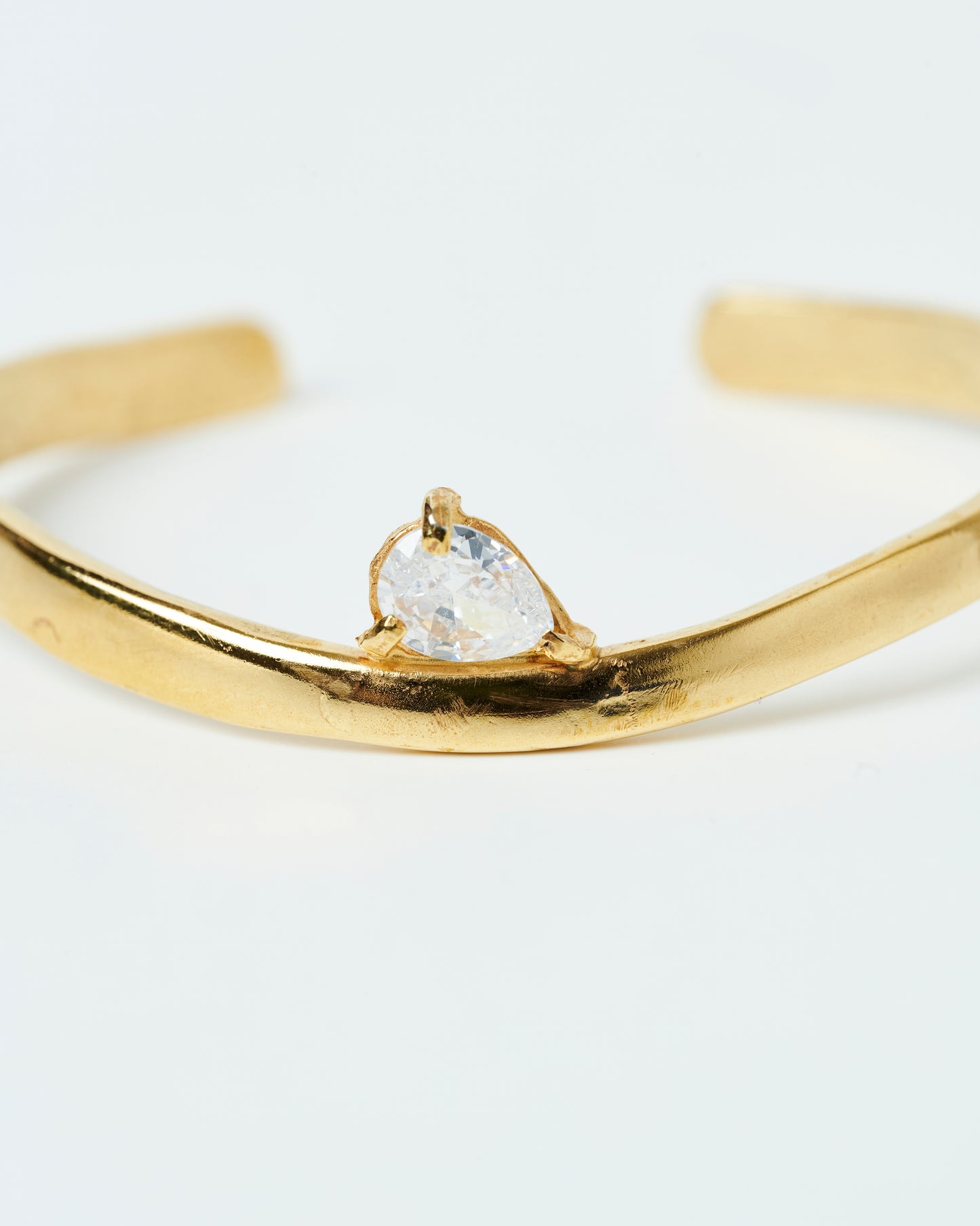 Pulsera comporta blanca - Enchapada