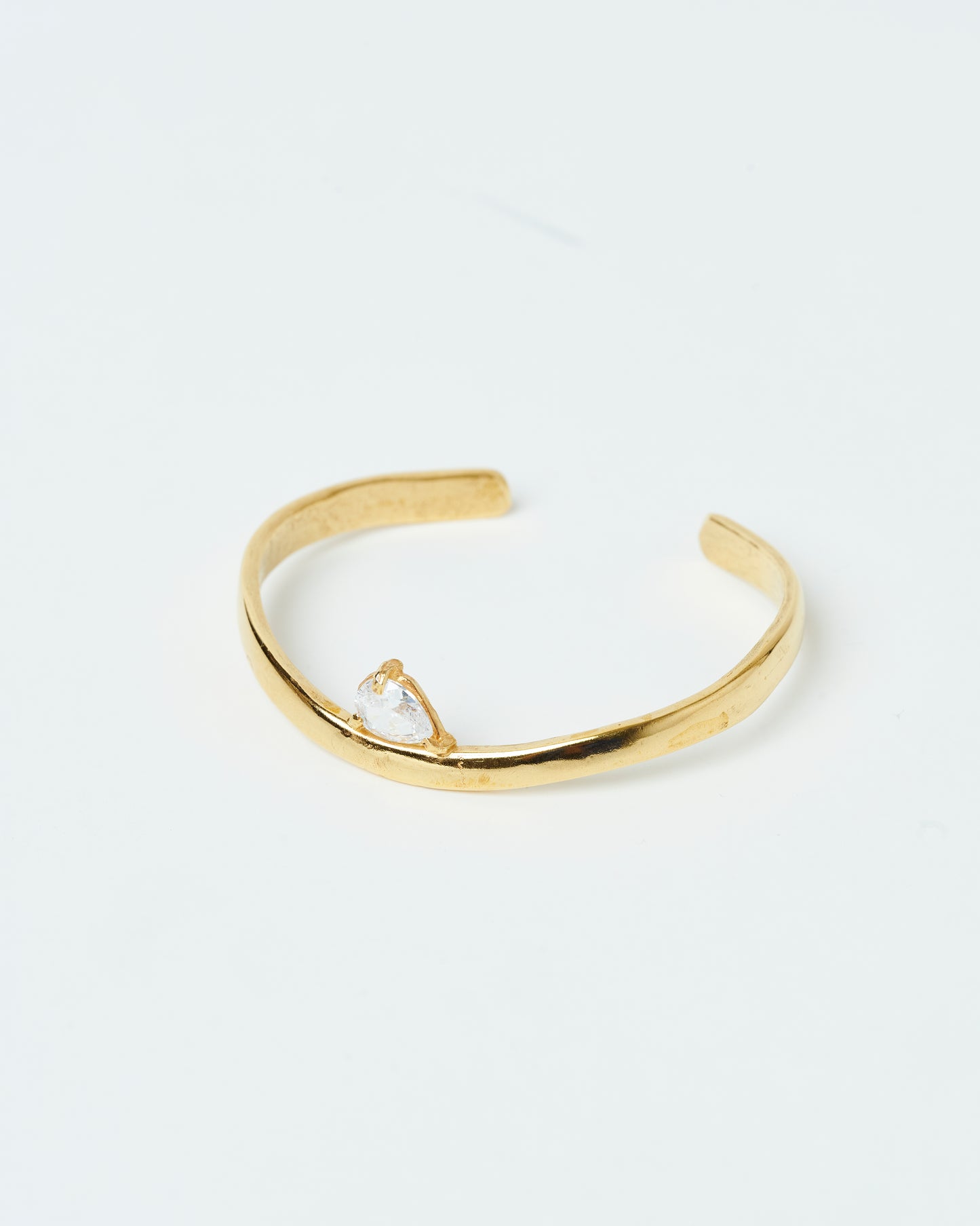 Pulsera comporta blanca - Enchapada