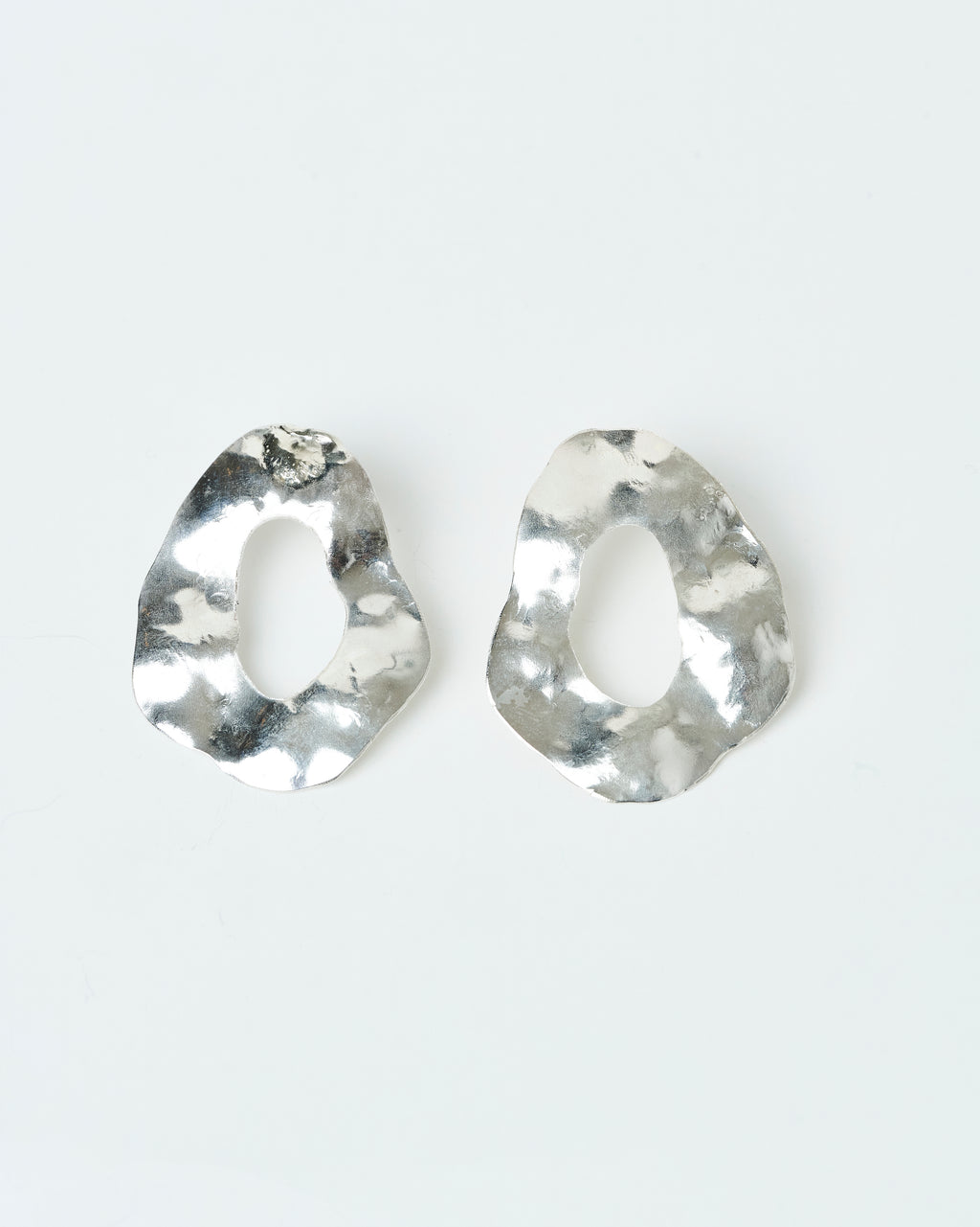 Aros corvo plata