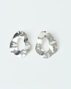 Aros corvo plata