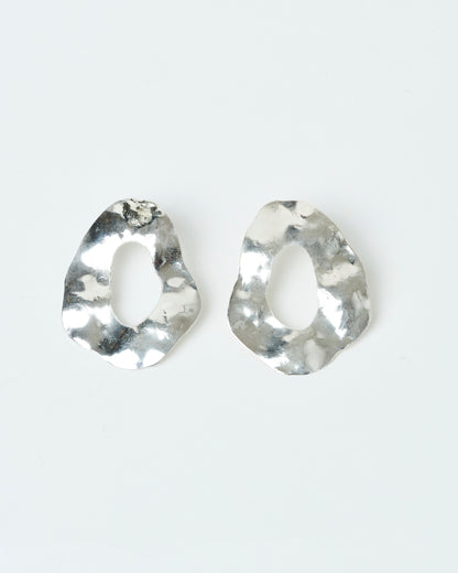 Aros corvo plata
