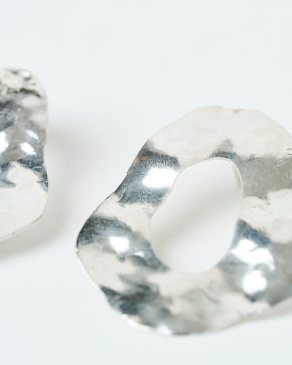 Aros corvo plata