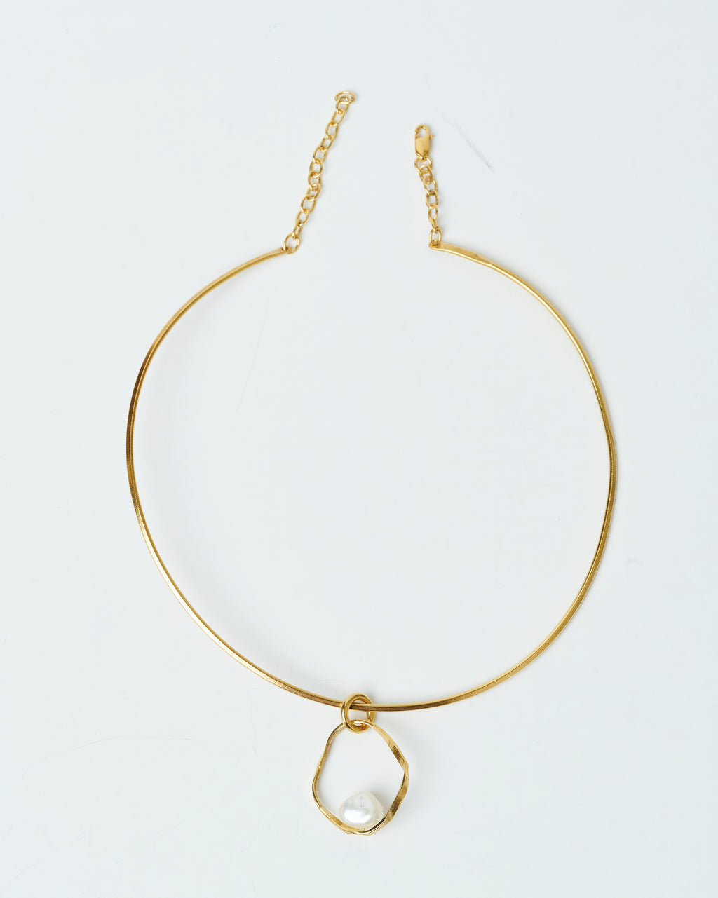Choker Mare perla - Enchapado
