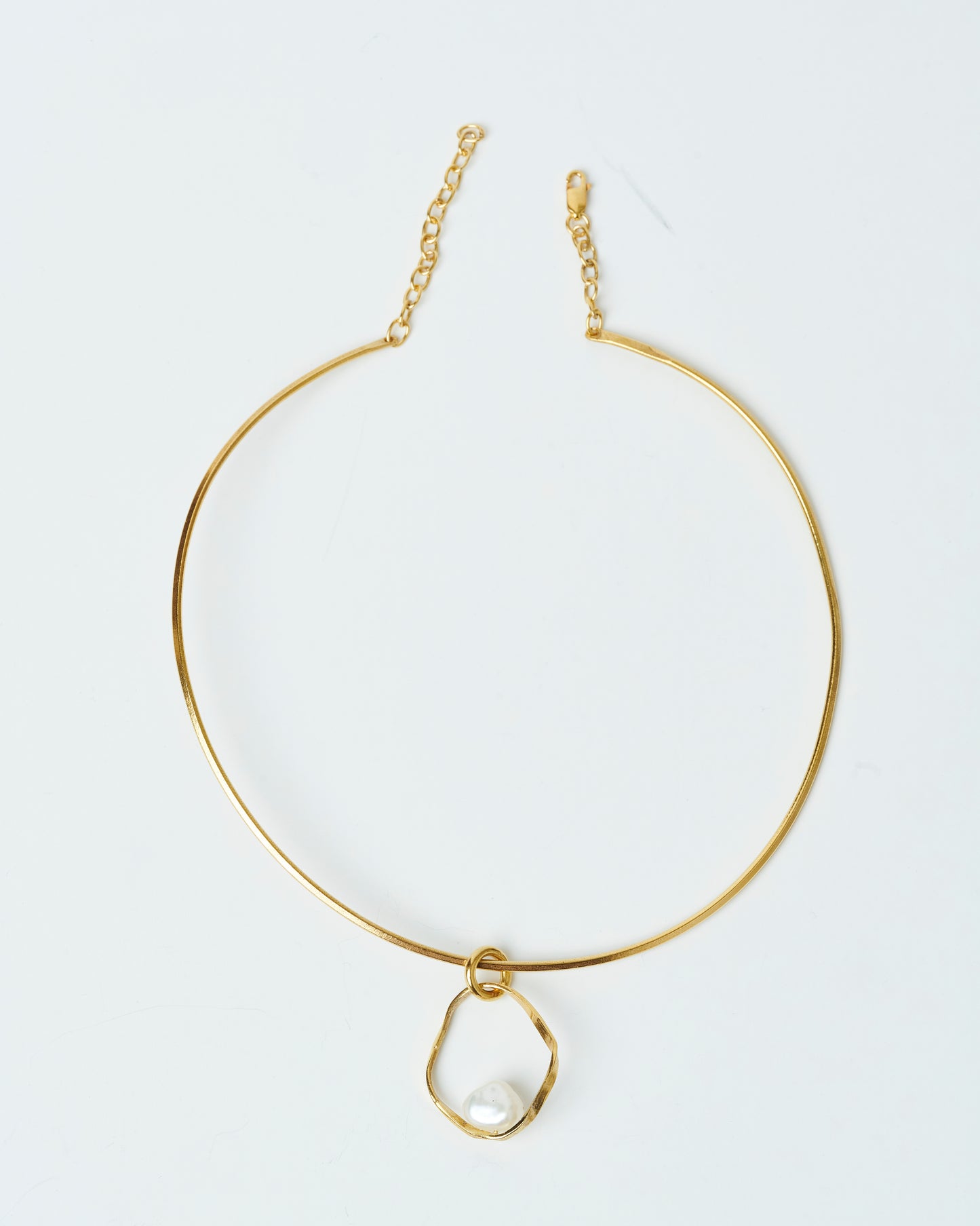 Choker Mare perla - Enchapado