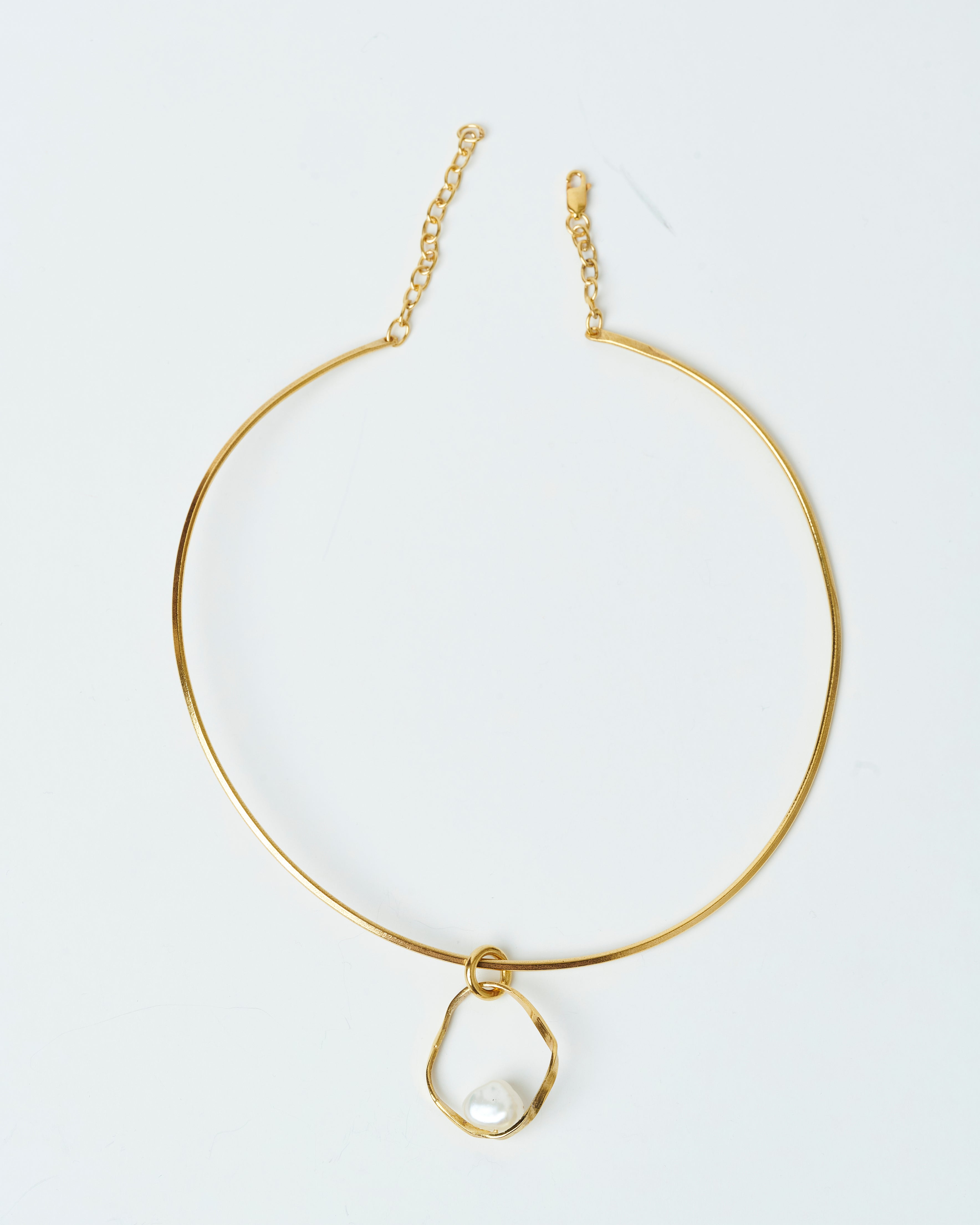 Choker Mare perla - Enchapado