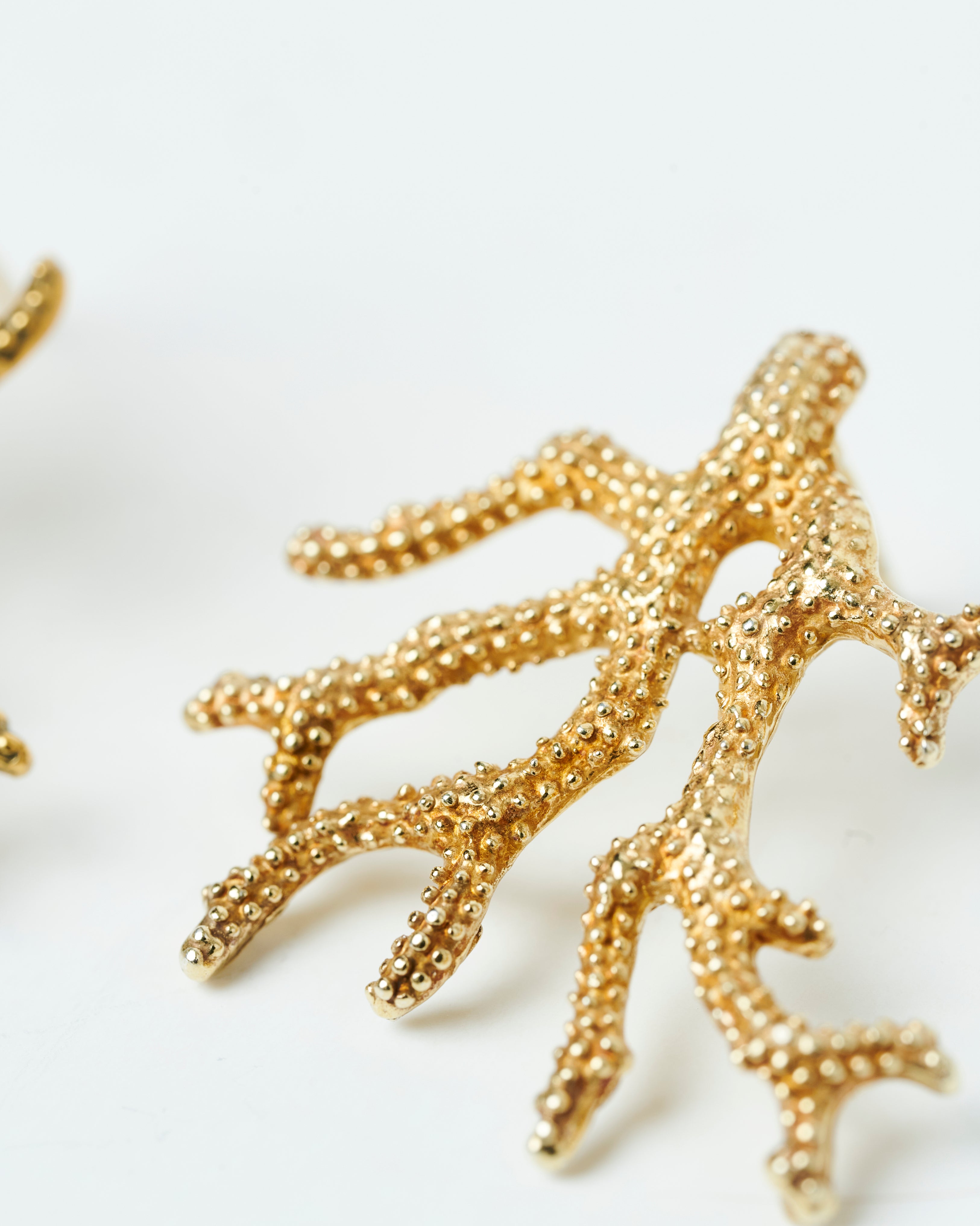 Aros Coral oro