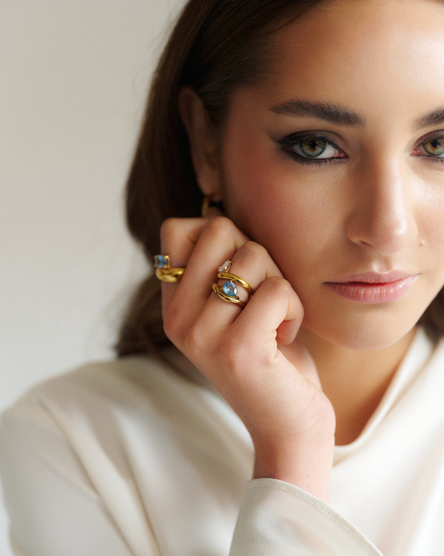 Anillo Dalí Enchapado