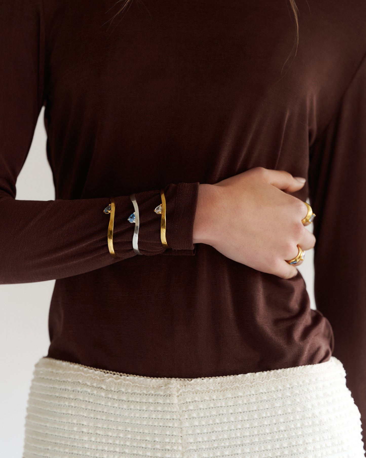 Pulsera comporta Enchapada