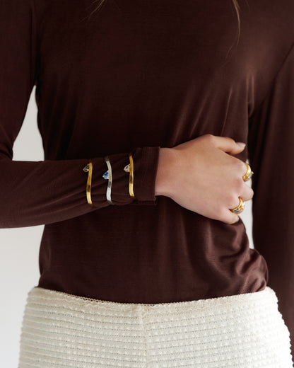 Pulsera comporta Enchapada