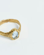 Anillo solitario circón