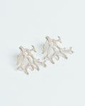 Aros Coral Plata