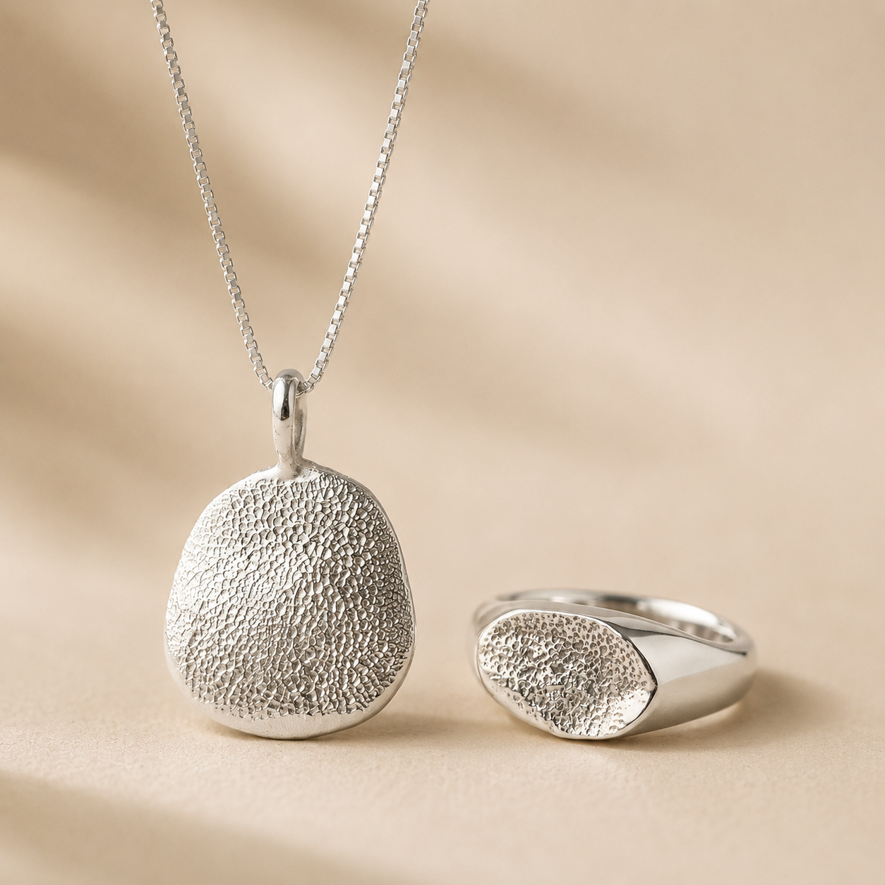 Pack Collar + Anillo Plata 950
