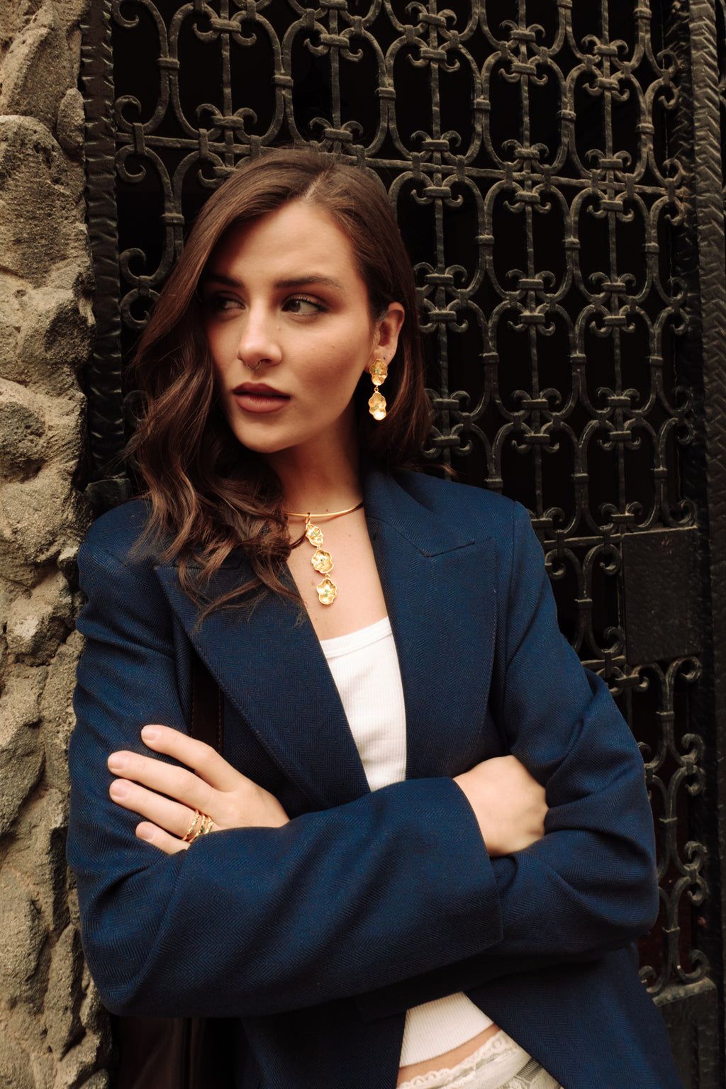 COLLAR OLIVO - ESMERALDAS