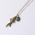 Collar pez enchapado