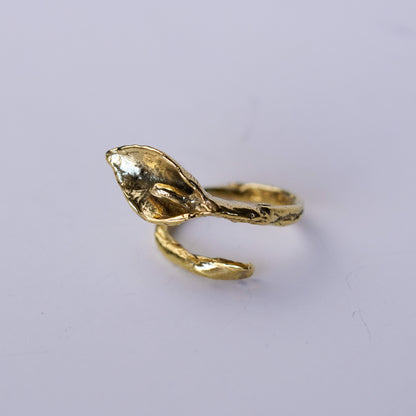 Anillo Cala enchapado