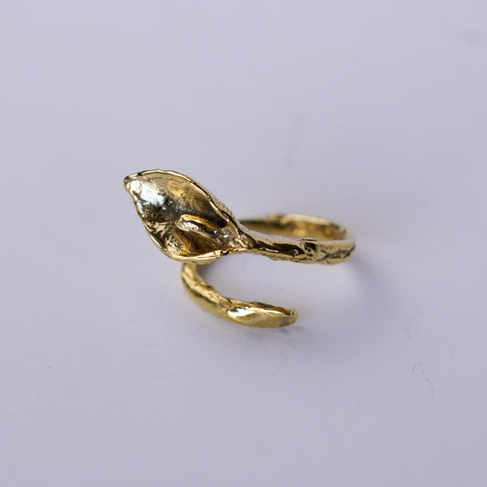 Anillo Cala enchapado