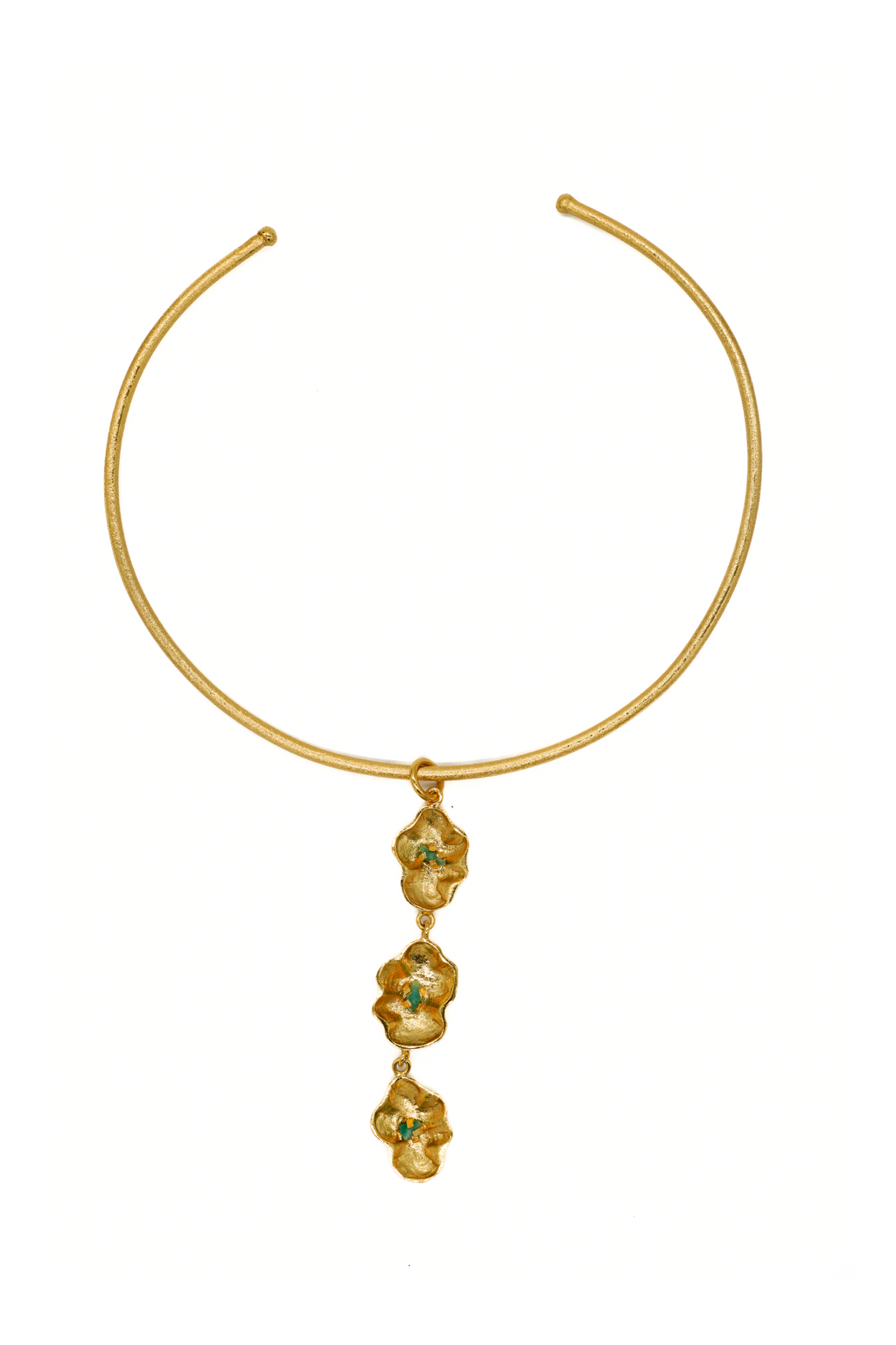 COLLAR OLIVO - ESMERALDAS