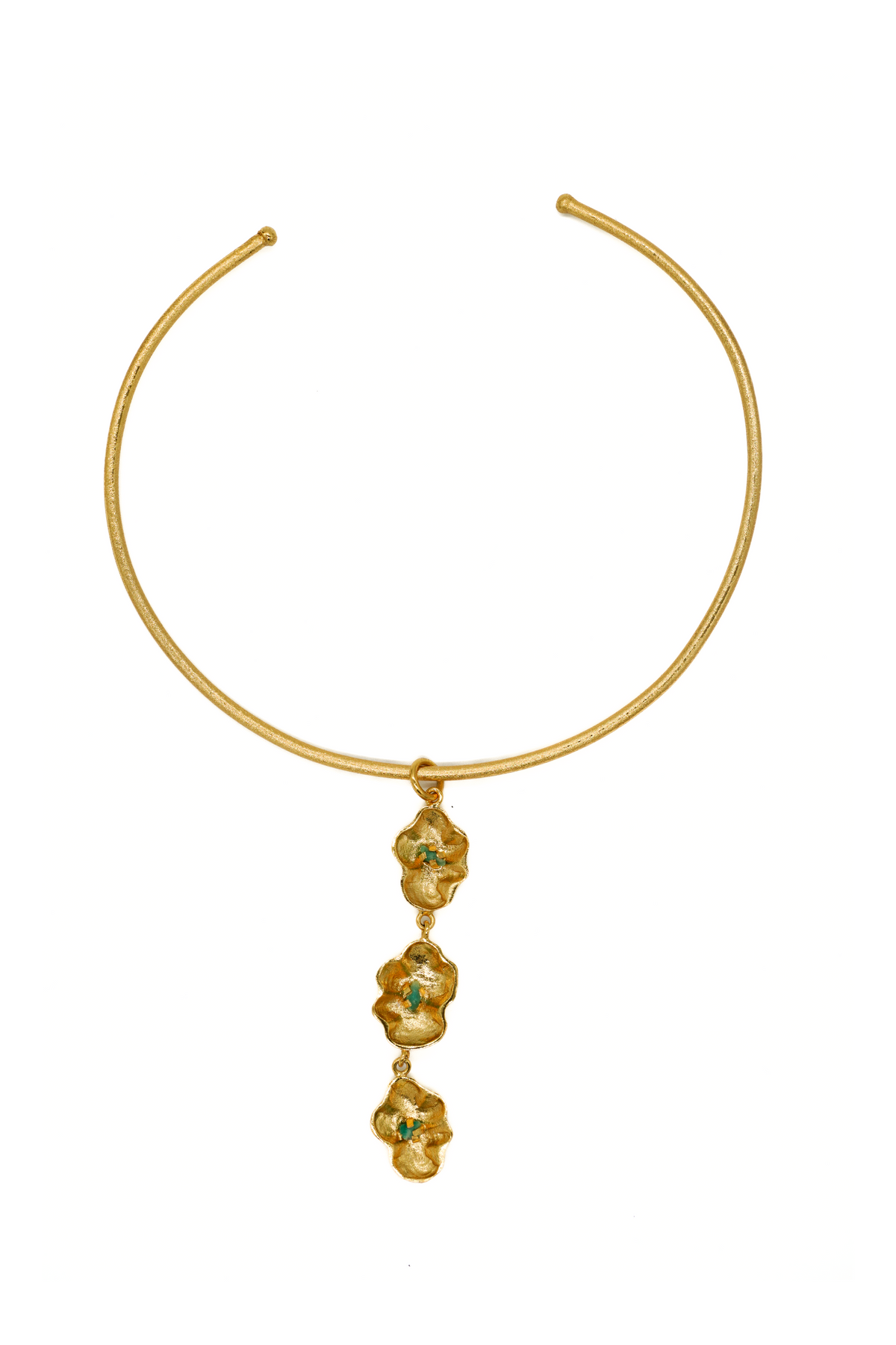 COLLAR OLIVO - ESMERALDAS