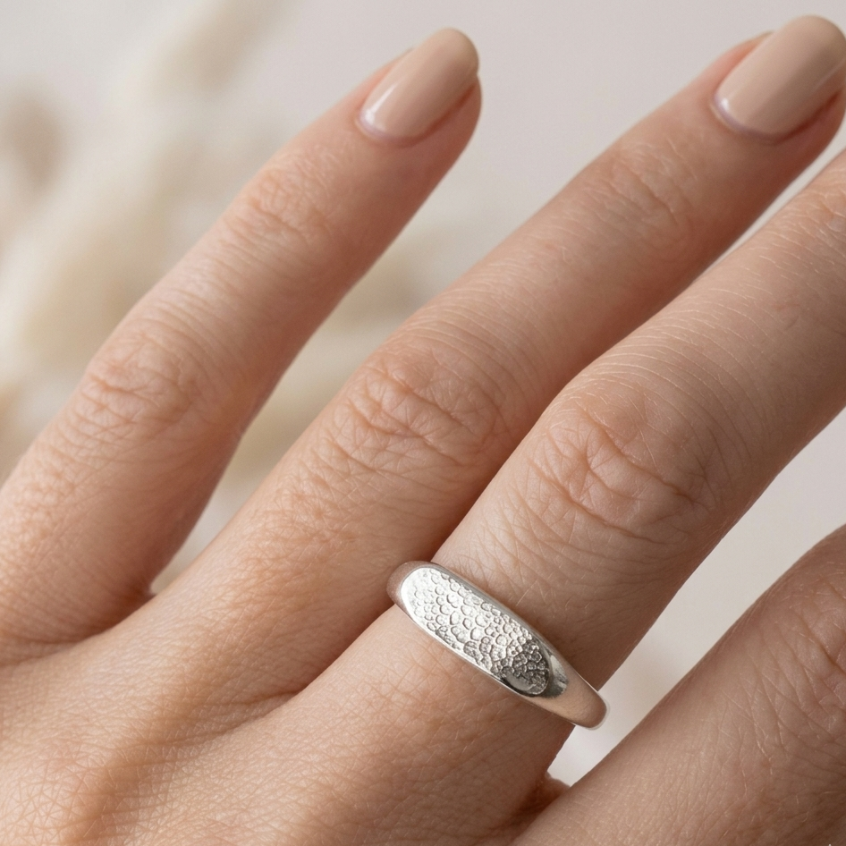 Anillo huella banda