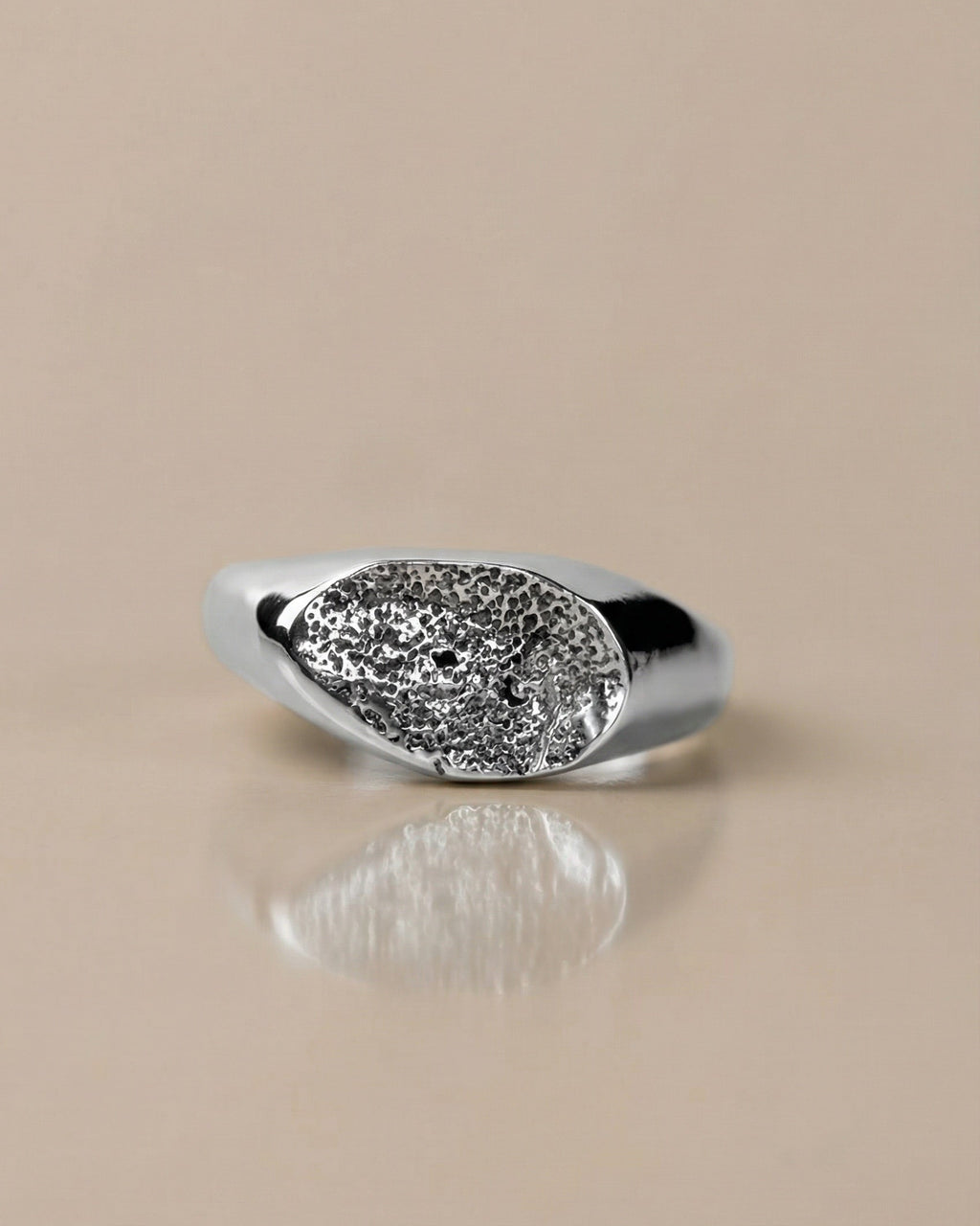 Anillo Huella plata