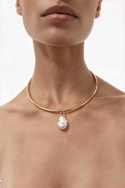 Chocker perla barroca