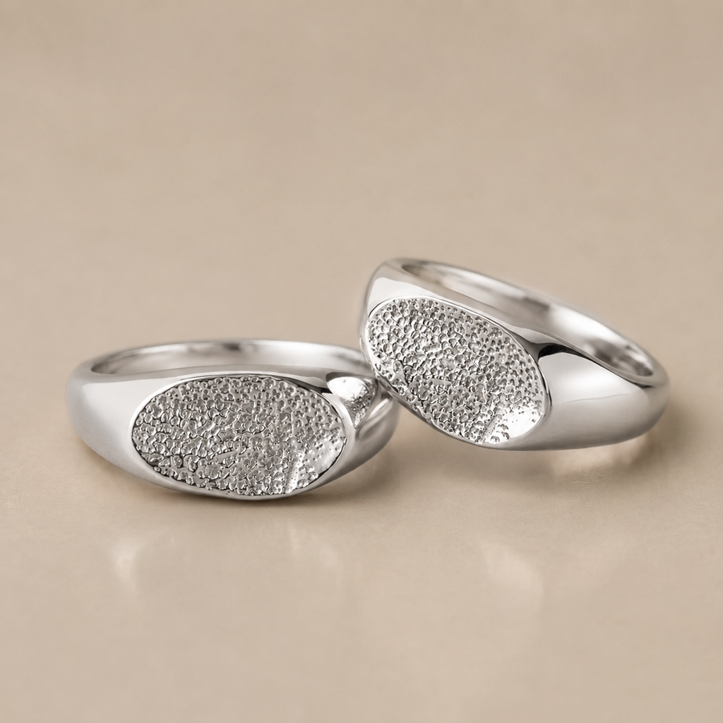Pack 2 anillos plata